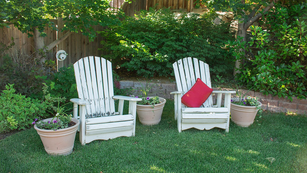 wooden lawn chairs, Kelly's Kleaning provides summertime cleaning services to individuals around the Berks County and Lancaster County area.